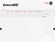 Tablet Screenshot of corazzo.net